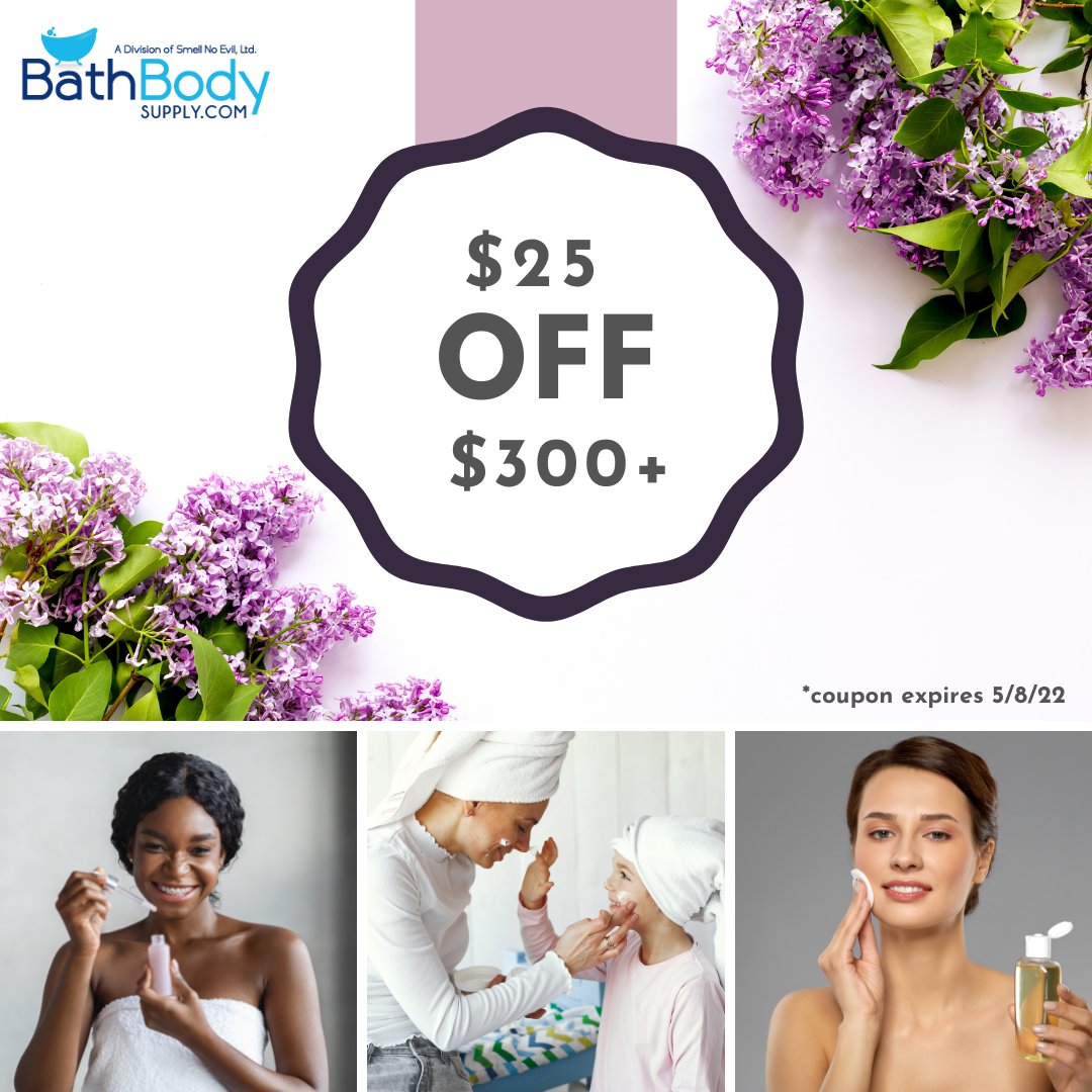 BathBodySupply's tweet photo. 💰 Shop Your Way To Savings + Financing Available - https://t.co/j9MwcRyrwC $25 off $300+ coupon expires 5/8/22 at midnight est https://t.co/i7Esh1eGlM
