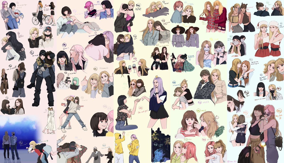 Eren_XG7's tweet photo. #10YEARSWITHCHAELISA 🐿🐥
HAPPY CHAELISA DAY💗💛
I drew 99 chaelisa moments.
We will have many more decades.💖
#Chaelisa https://t.co/EFBph1vj0Z