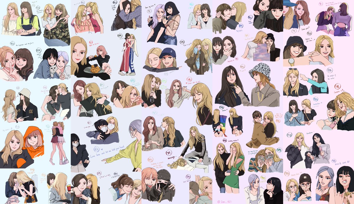 Eren_XG7's tweet photo. #10YEARSWITHCHAELISA 🐿🐥
HAPPY CHAELISA DAY💗💛
I drew 99 chaelisa moments.
We will have many more decades.💖
#Chaelisa https://t.co/EFBph1vj0Z