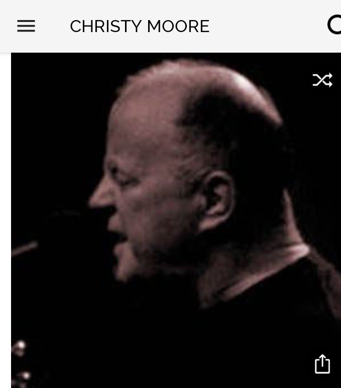 Happy birthday to this great singer.  Happy birthday to Christy Moore 