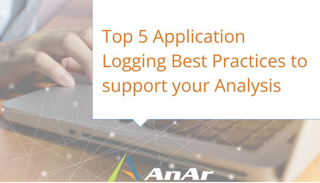 AnArSolutions's tweet image. A logging framework is a tool that helps you standardize the logging process in your application.
Read more: Top 5 Application Logging Best Practices to support your Analysis - lttr.ai/wdeV
#BestPractices #ApplicationLogging #AnArSolutions