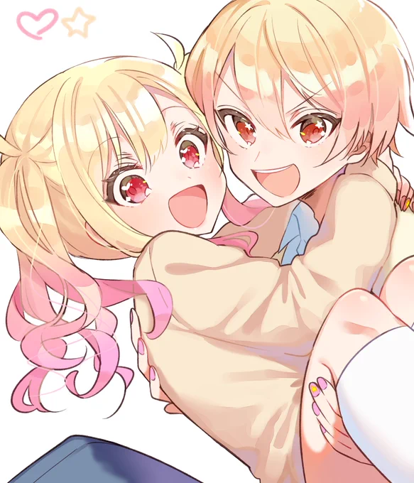 #prsk_FA 天馬兄妹かわいいんだ🦄 
