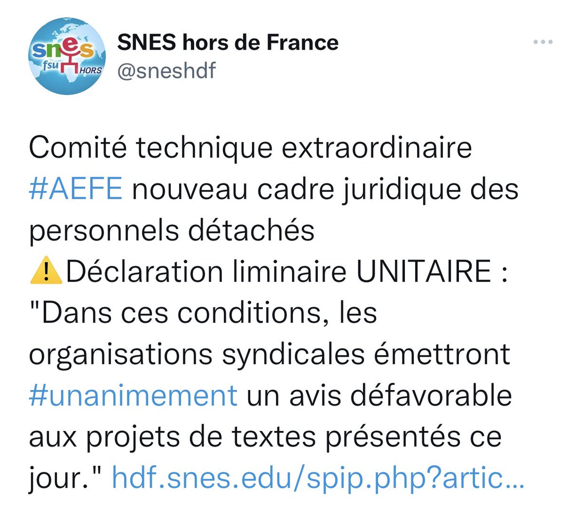 AEFEendanger's tweet photo. NON MAIS ALLÔ !?
@aefeinfo se précipite pour bouleverser, avant fin de la mandature, le cadre légal d’emploi des proviseurs &amp; professeurs titulaires #MENJ, un des fondements du réseau scolaire #AEFE 🇫🇷 à l’étranger… dans l’opposition générale :
🙅‍♀️parents d’élèves🙈🤬personnels😱 https://t.co/c81Q5PAZNl