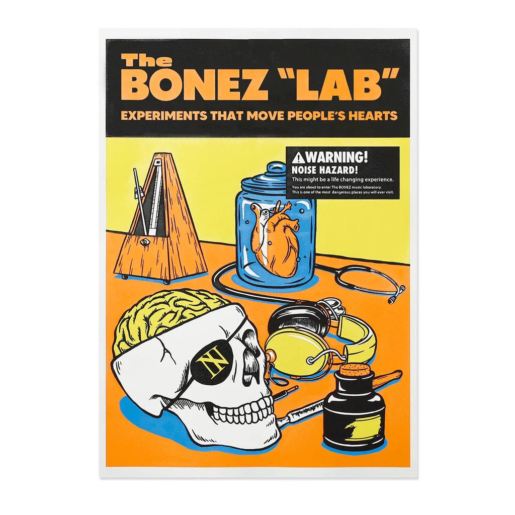 RIZE TOUR 2025 シルクスクリーンポスター BONEZ jesse RIZE TOUR 2025 シルクスクリーンポスター BONEZ jesse RIZE TOUR 2025