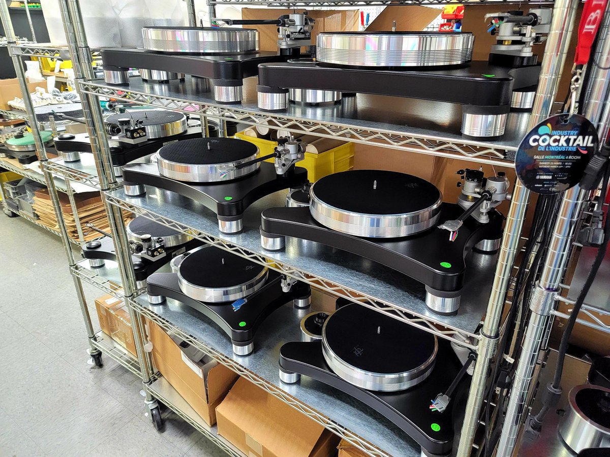 vpiindustries's tweet photo. Keeping production strong!
#vpi #vpiturntable #vpiindustries #MadeInAmerica #nj #turntable https://t.co/A0aRvIeU4r