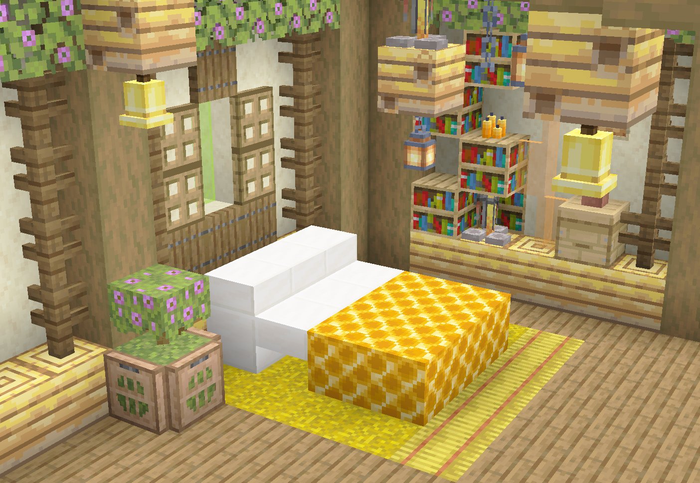 わかさん 伊呂波和歌 Minecraft マイクラ内装 ハニーなベッドルーム 朝の目覚めはハチの羽音とベルの音でばっちり T Co 1iy35nrrca Twitter わかさん 伊呂波和歌 Minecraft マイクラ内装 ハニーなベッドルーム 朝の目覚めはハチの羽音とベルの音でばっちり T Co 1iy35nrrca Twitter