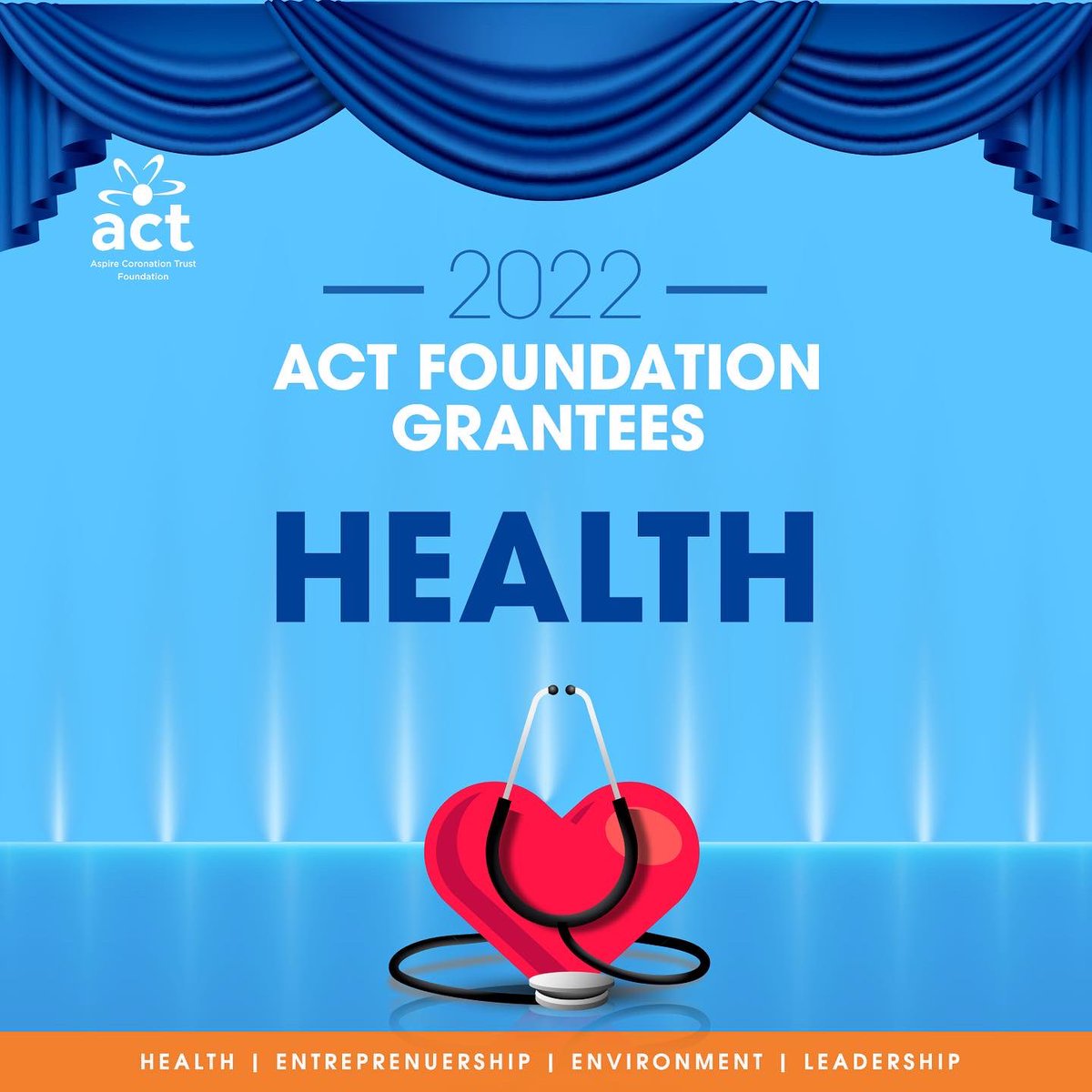 ACTFoundation_'s tweet photo. ACT Foundation is pleased to announce our 2022 grantees in health;
We look forward to doing more together in Health.
#ACTFoundation #letsdomore #2022grantees #ACTGrantcycle #health #2022grantcycle https://t.co/EZcBX93gV8