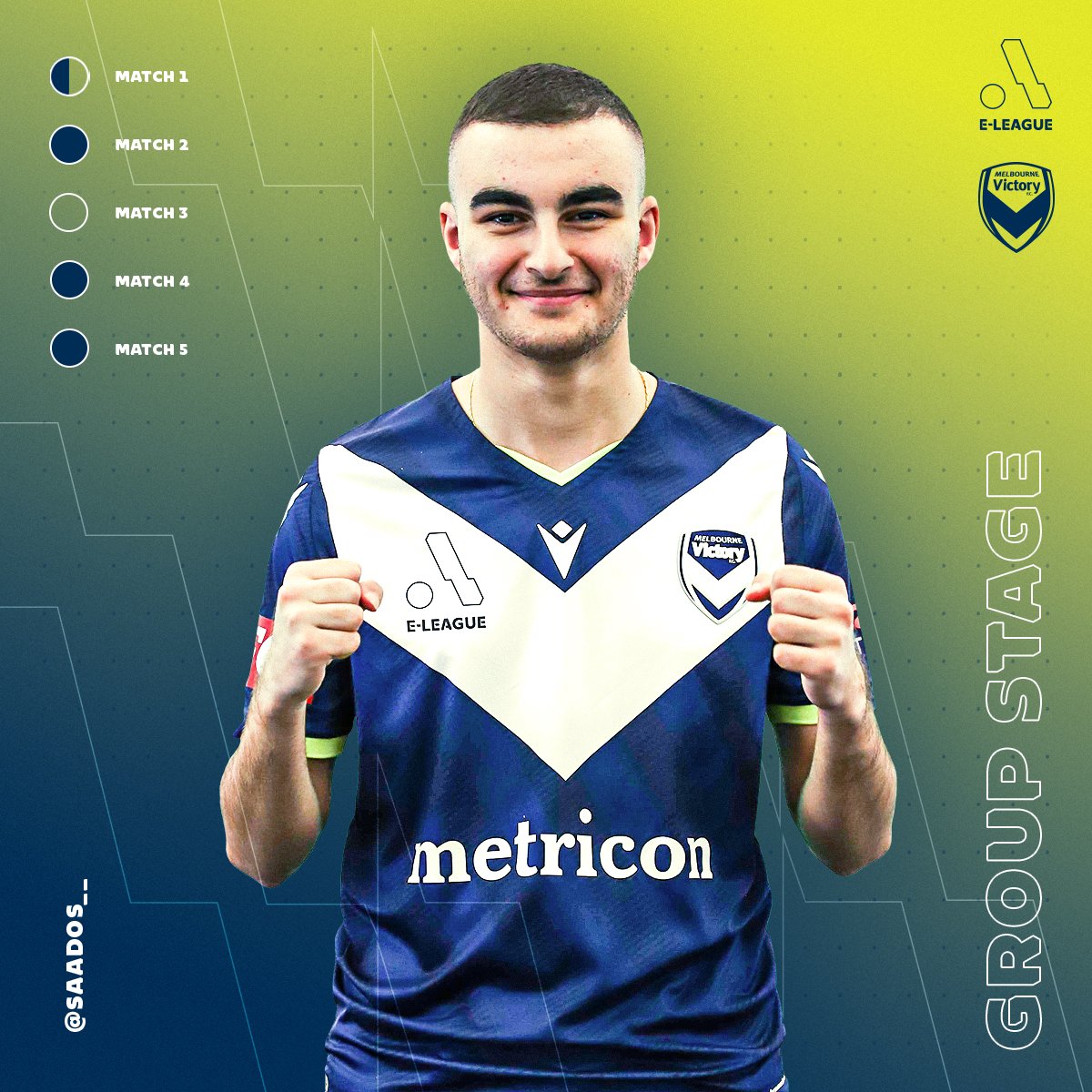 🎮 <a href="/Saados__/">Saad</a> misses out on the <a href="/ELeagueAus/">E-League</a> play-offs by goal difference only after an impressive group stage today! 👏