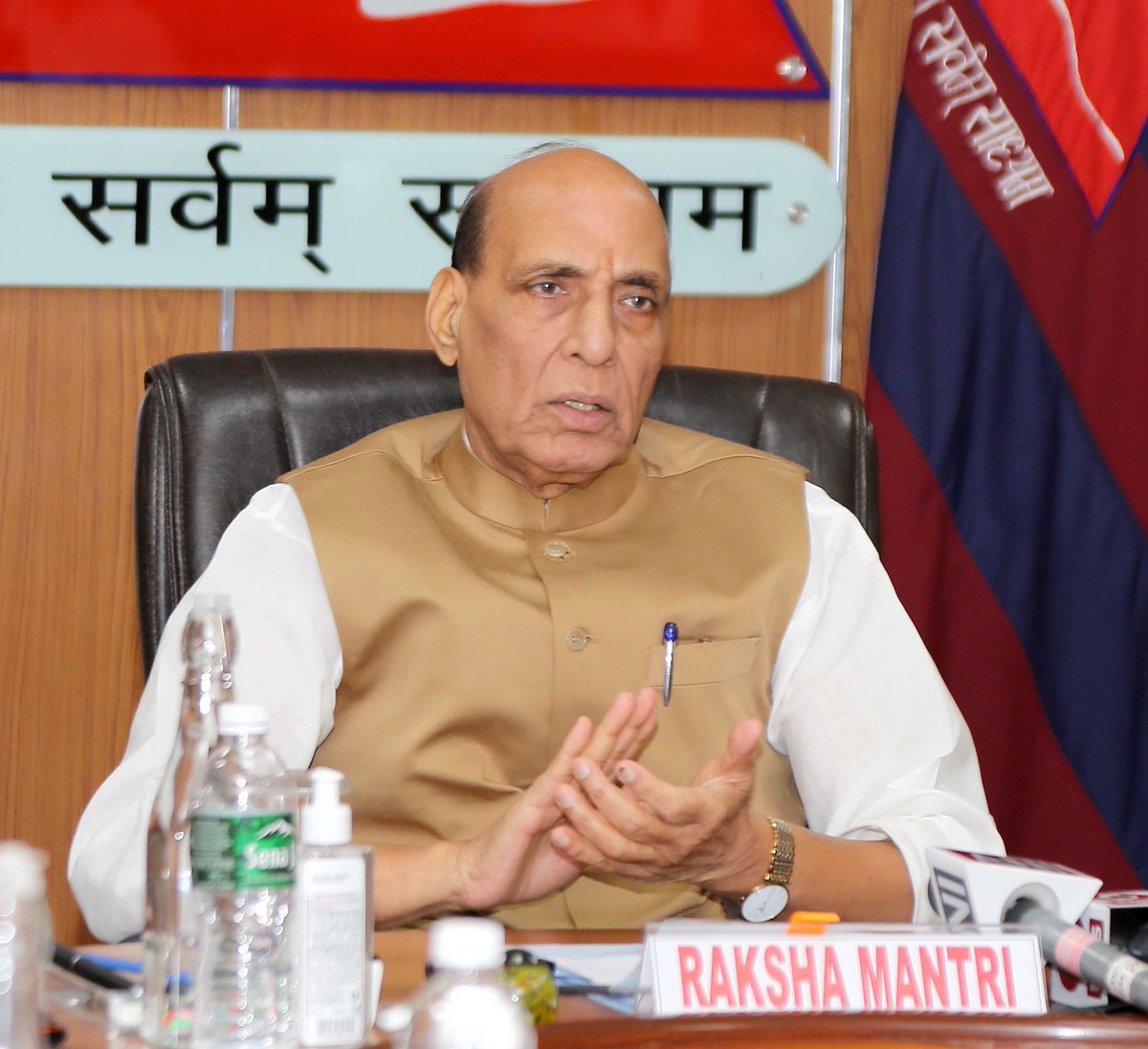 On the occasion of 63rd Raising Day of @BROindia, Raksha Mantri Shri ...