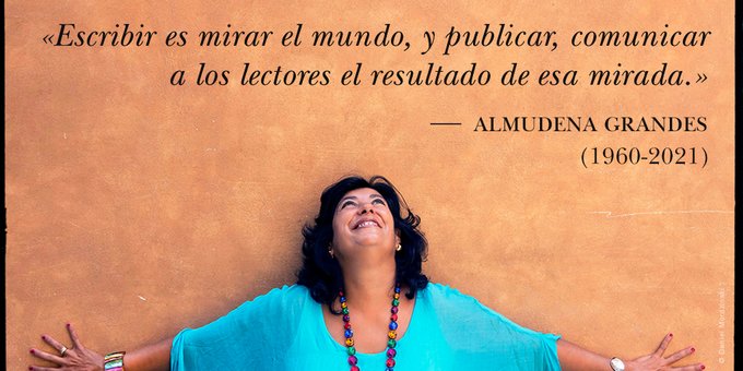 lobosinferoz's tweet photo. #AlmudenaGrandes https://t.co/AMXRqZXNkg
