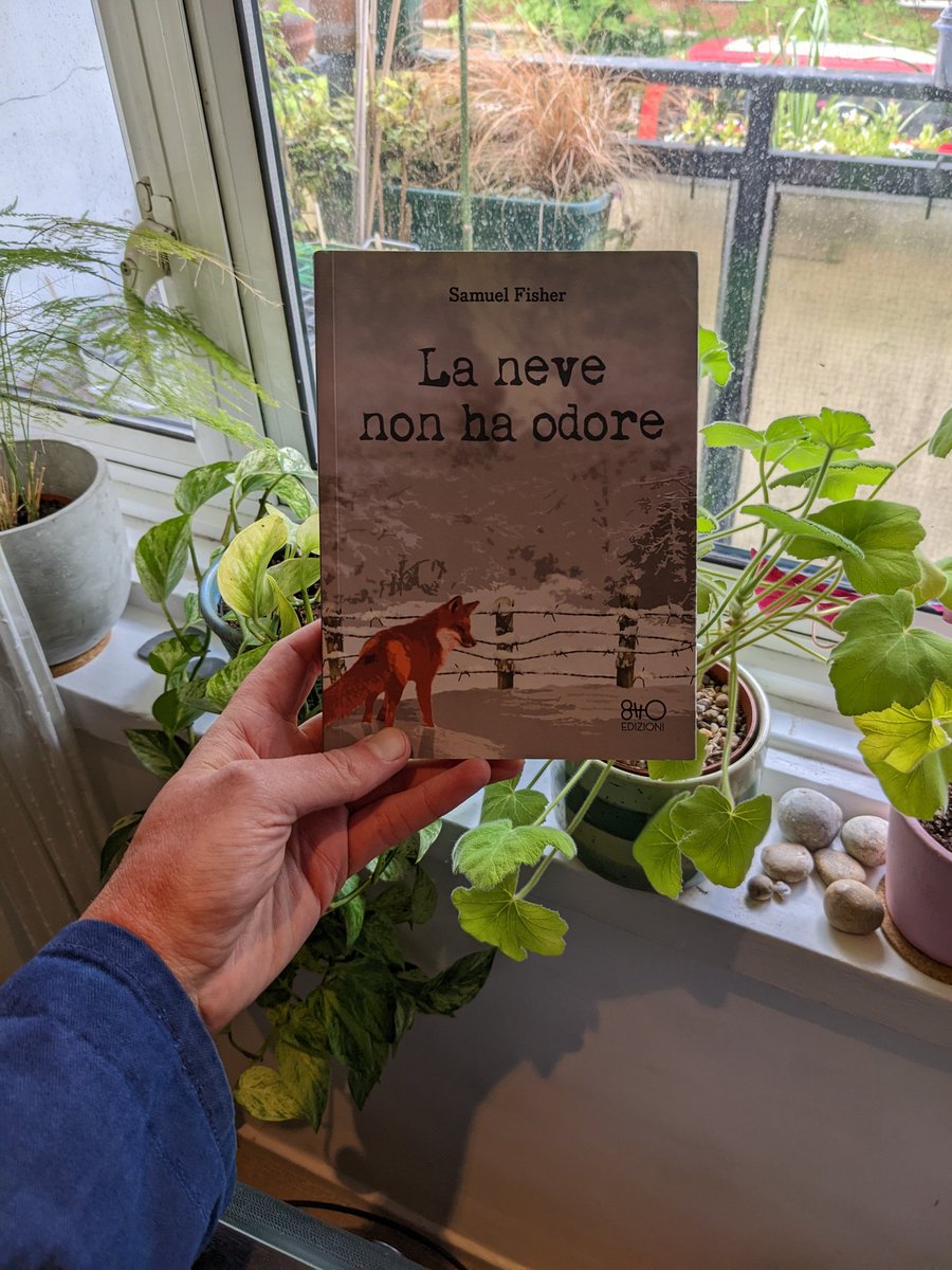 Thank you to <a href="/8ttoEdizioni/">8tto edizioni</a> for this beautiful Italian edition of WIVENHOE (and its new title – 'Snow has no smell'!!). I'll be in Milan 16-19 June to visit bookshops to celebrate its release. Recommendations of anywhere that might like a visit are very welcome!
