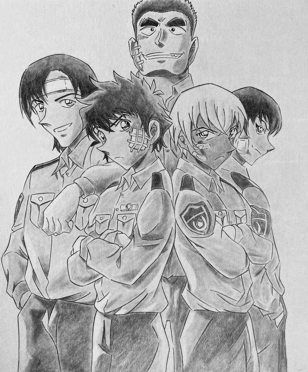 Wild Police Story おい、お前ら出番だってよ！ #名探偵コナン #警察