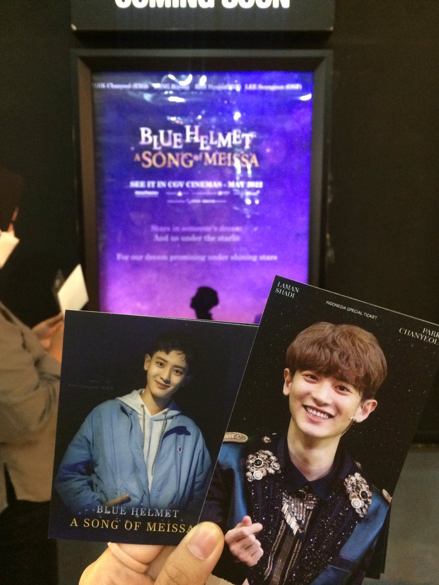 haru_maroo48's tweet image. #ASongOfMeissa_ID #BlueHelmetASongofMeissa 
#BlueHelmet #ASongOfMeissa #Chanyeol #찬열 #EXO #엑소 @weareoneEXO 

Pertama kalinya liat musikal dan amaze banget sama semua cast ya 👍🏻👍🏻

@CGV_ID