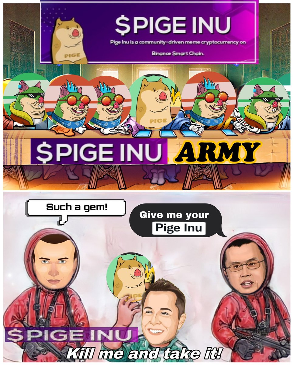 jabbarkesav's tweet photo. @PigeInu My entry
@PigeInu 

#PigeInu #PINU #PIGE @cz_binance @elonmusk https://t.co/vobVS5foHh