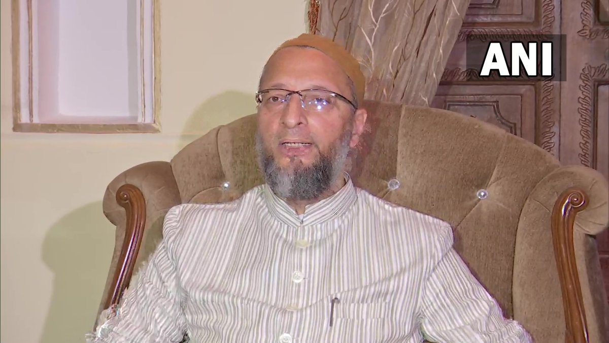 TOIHyderabad's tweet photo. I am saying that you will now lose from Wayanad too. Come, contest from Hyderabad. Try your luck. You can contest from Medak too: AIMIM chief Asaduddin Owaisi and MP from Hyderabad when asked that Rahul Gandhi says that he has come to Telangana to challenge TRS, BJP &amp; him (ANI) https://t.co/c36wnqmTQz