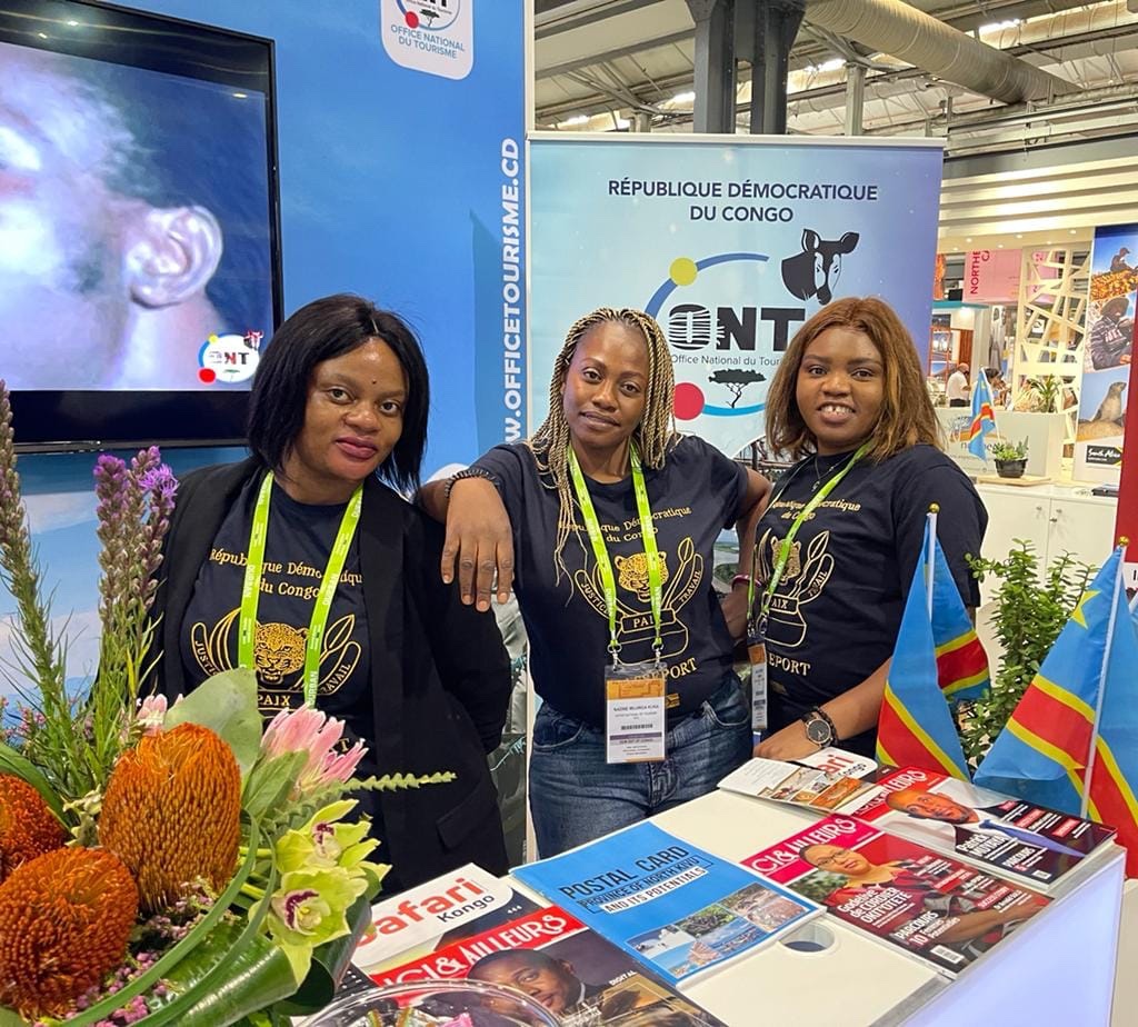 La R.D.C représentée par @OfficeNationalduTourismeRdcongo à l'un des plus grand rendez-vous du tourisme mondial, l'Africa's Travel à Indaba.

#Rdcongoplusqunrêve #MinistereduTourismeRDC
#VisitRDC#ONT2022 
#InvestinDRC #InvestissirEnRdc #IndabaRdc2022