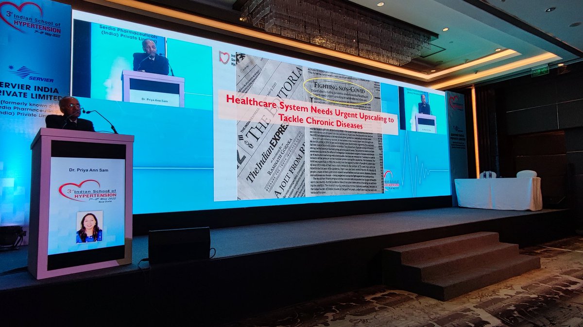 IndianSocHTN's tweet photo. @rajeevgg, the President of @IndianSocHTN starting the #IndianSchoolOfHTN with Presidential Welcome Address.

#CheckYourBPnow #HighBPkills https://t.co/npkd9EsazR