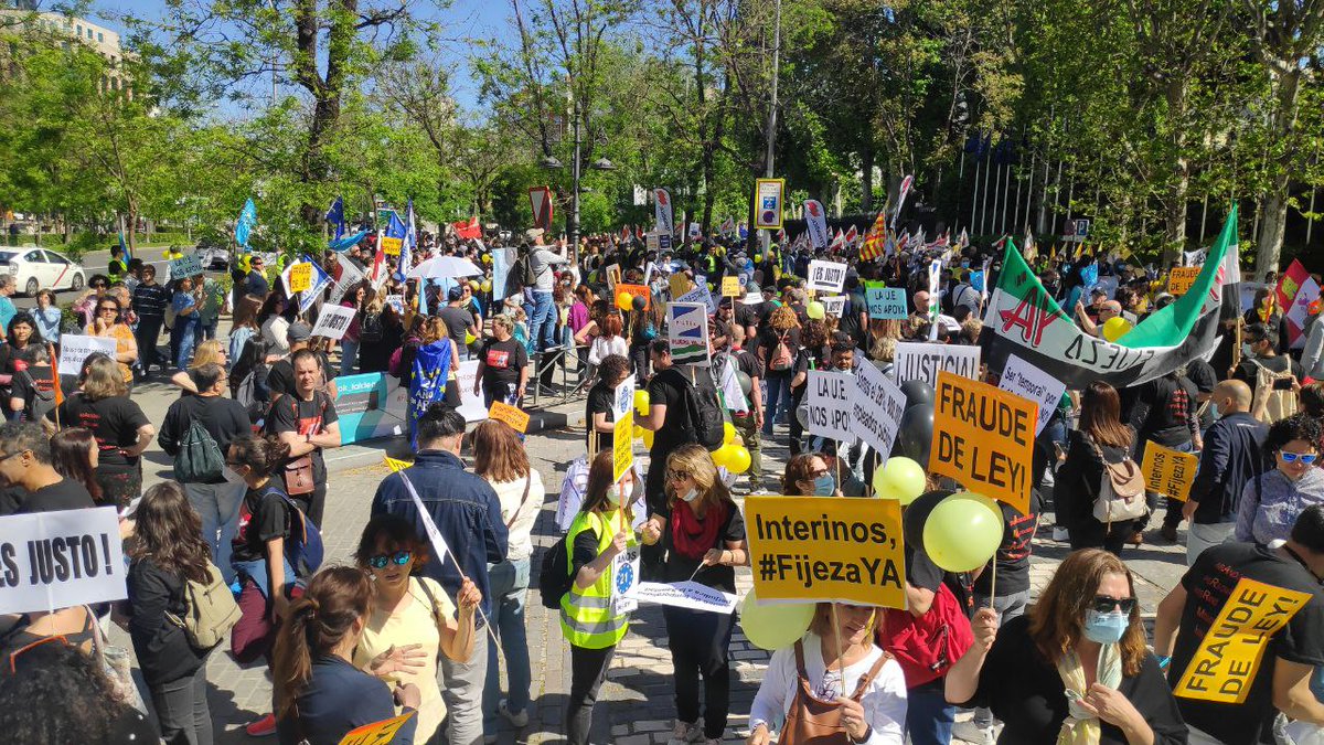 Interina en Fraude de Ley NO ni NÁ... tweet media