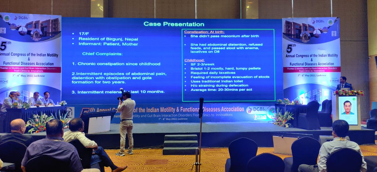 drakashmathur's tweet photo. Glad to have the opportunity to present an interesting case of a young female with chronic constipation &amp; gastrointestinal bleeding in the 5th Annual IMFDA Congress. Many congratulations to the organising committe for organising this amazing meeting. #IMFDA #DGBI #GIEdu #MedEdu https://t.co/WI2OF3DaRD