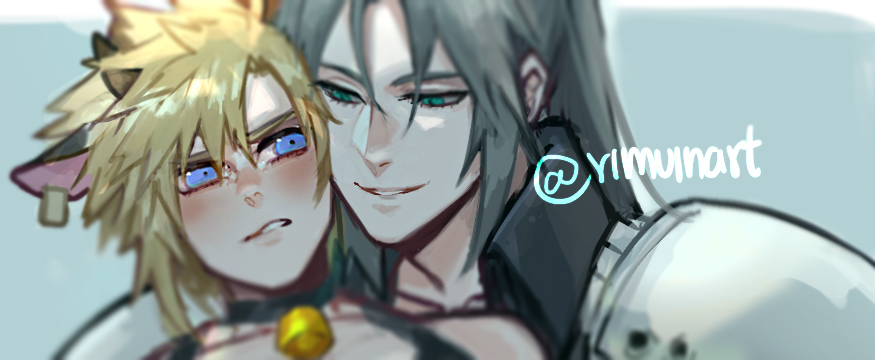 It's clowd's comeback! www 🐄💙🐍
(〃・ω・〃)
--------------
twitter insists on showing a thumbnail so I'll just do this😭: pixiv.net/en/artworks/ 98175611
#sefikura #セフィクラ #noregrets #yestheywillneverlookthesamelol #cloud