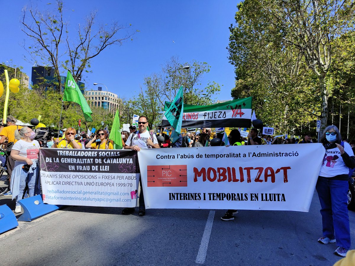 Treballadorxs Socials Interins en Lluita tweet media