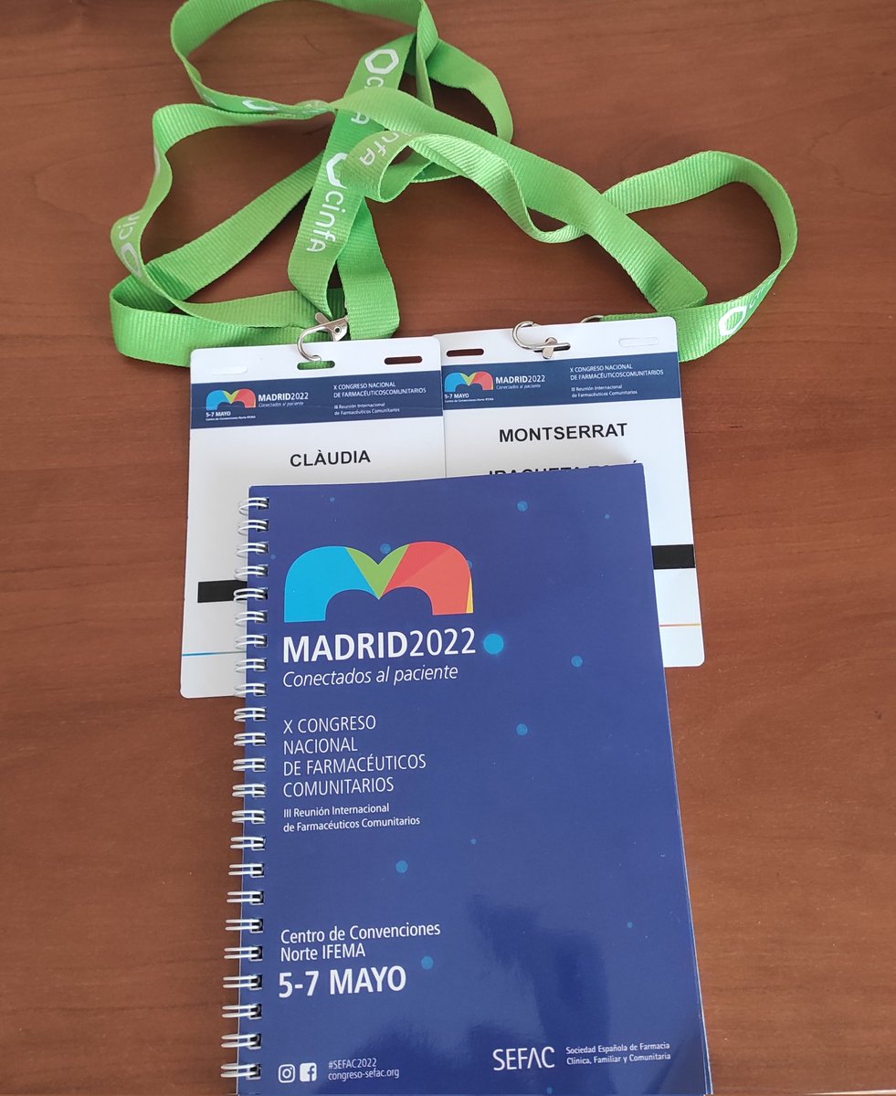 Compartiendo con mi hija su primer <a href="/Congreso_SEFAC/">Congreso_SEFAC</a>, espero que los farmacéuticos recién graduados vean en <a href="/SEFAC_aldia/">SEFAC</a> una forma diferente de trabajar desde la farmacia comunitaria.