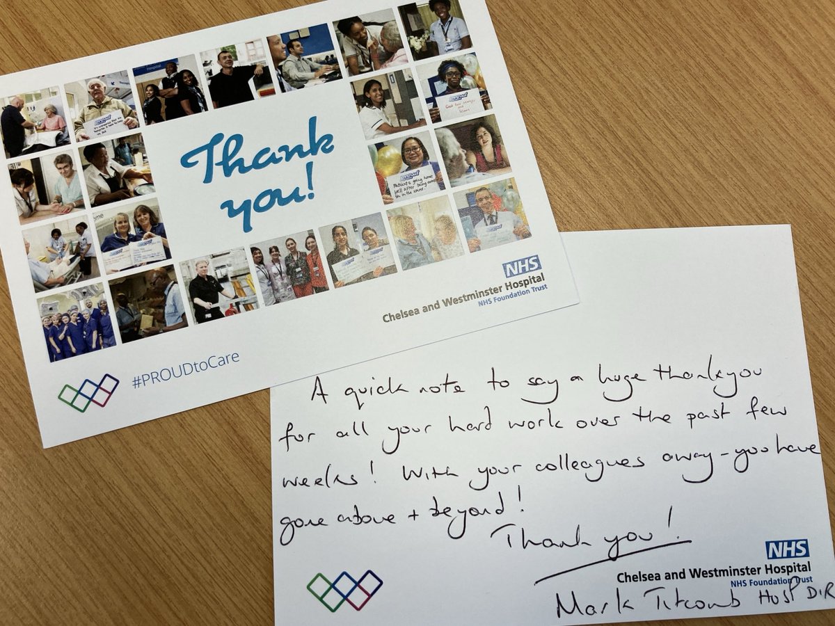 Mark Titcomb (@titcombmark) on Twitter photo Small things…. popped along yesterday <a href="/WestMidHospital/">West Middlesex University Hospital</a> to say a personal thank you to Deborah - one of our most recent joiners. <a href="/ChelwestFT/">Chelsea and Westminster Hospital</a> <a href="/catsands999/">Catherine Sands</a> #bestpartofthejob Small things…. popped along yesterday <a href="/WestMidHospital/">West Middlesex University Hospital</a> to say a personal thank you to Deborah - one of our most recent joiners. <a href="/ChelwestFT/">Chelsea and Westminster Hospital</a> <a href="/catsands999/">Catherine Sands</a> #bestpartofthejob