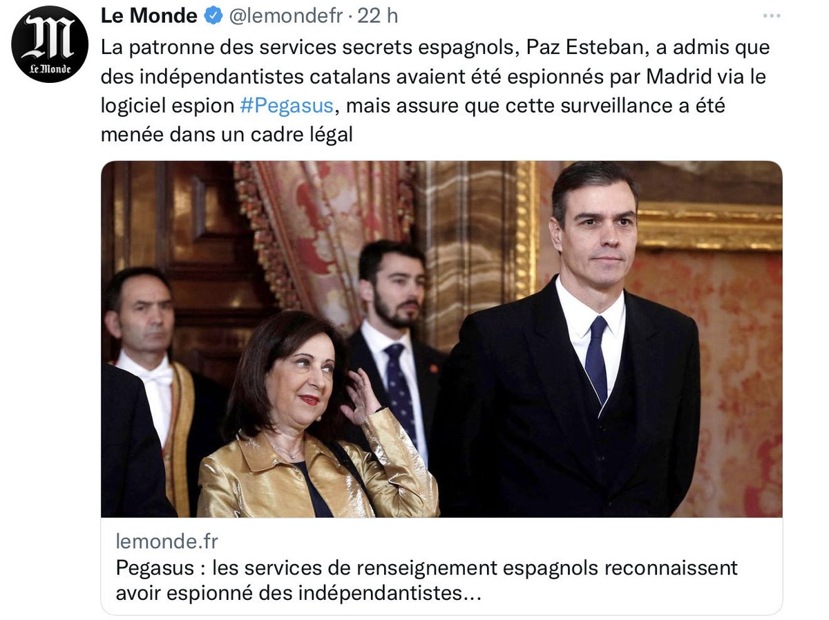 boye_g's tweet photo. La prensa francesa también tiene claro lo del #CatalanGate y su gravedad https://t.co/uhmJfES6IE