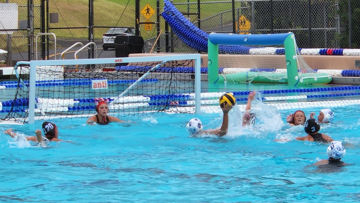 ZenyATC's tweet photo. @KSHAthletics Water Polo advances to Saturday play in the consolation bracket. They face Roosevelt at Kapālama at 3:15pm. #HHSAATournament @KSHawaii #imuakamehameha https://t.co/vVe6BfVjmu