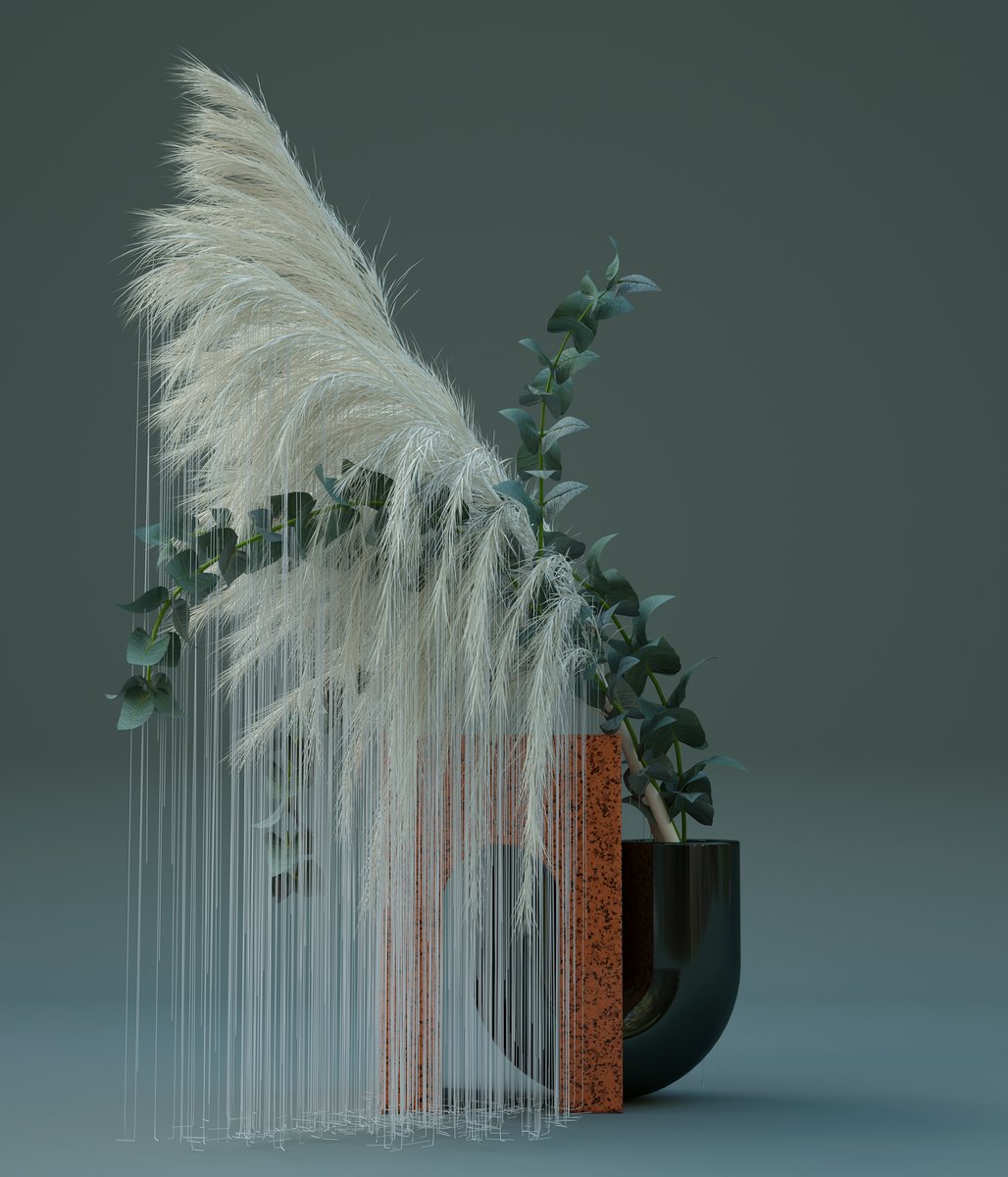 G-M 🐦
Here's an image from my series of digital flower arrangements, titled Digibana (2018). Inspired by the Japanese art of Ikebana, the intention of this series was to create floral arrangements which would be kept alive only by a constant stream of likes and shares.