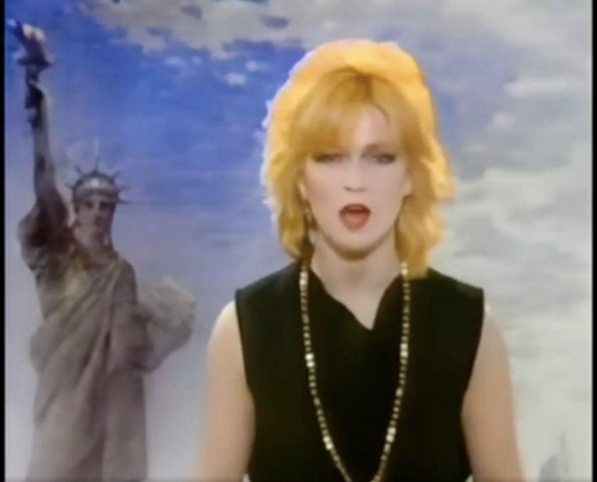 toyahofficial's tweet photo. This week's #ToyahAtHome is a special behind the scenes insight to the 1985 recording of America For Beginners from "Minx", plus a special reaction from #Toyah to an archive performance of the song. Premieres 11am, https://t.co/6nbxYNxmAi
#ToyahWillcox #AmericaForBeginners https://t.co/Y5vPWmNG3P