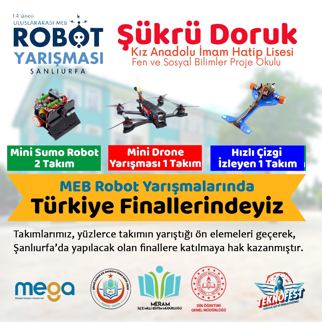 meramMEM's tweet photo. İlçemiz @SukruImam , Teknoloji Takımlarının 🤖 çalışmaları muazzam. Tebrik eder , başarılar dileriz 🤖🤖🤖

@mustafakoca42 https://t.co/sKKjzfJgPP