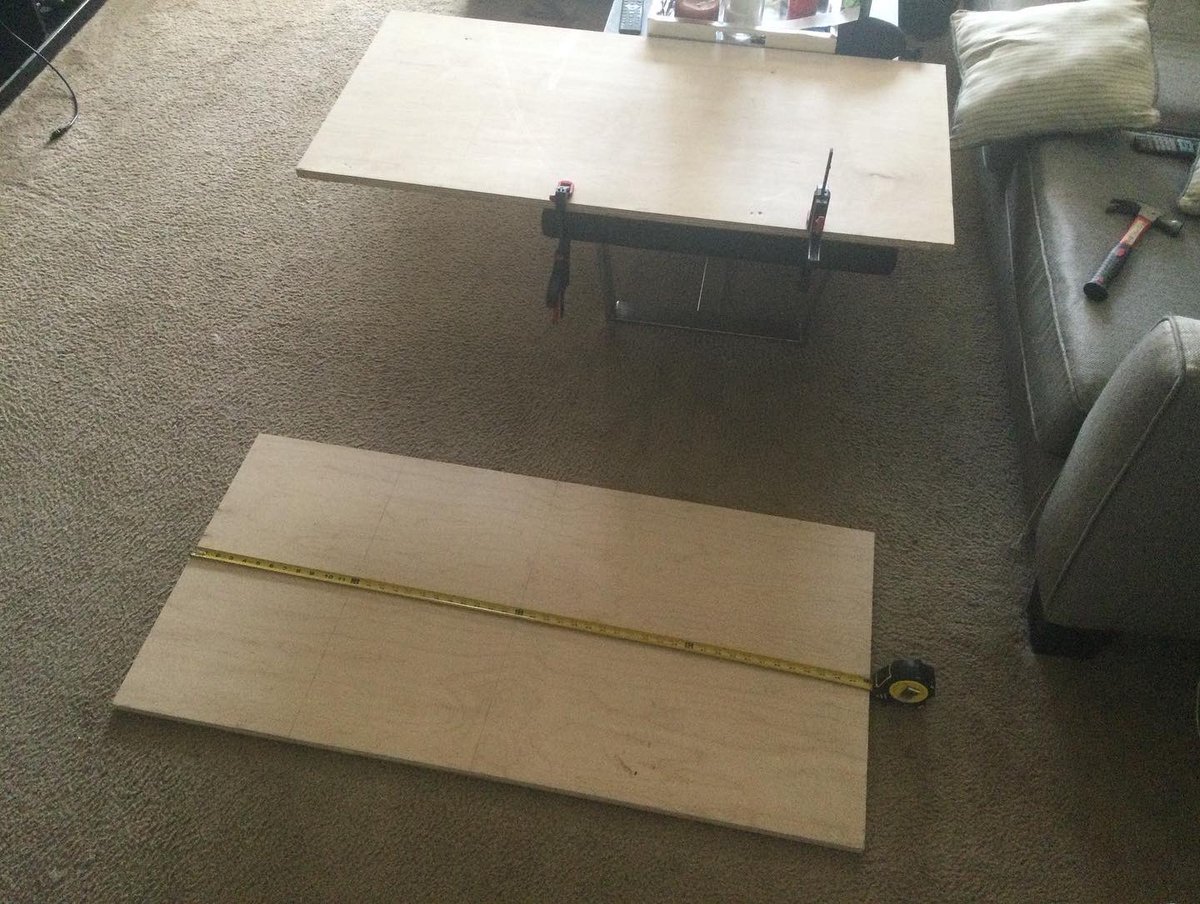 GottaBeClassic's tweet photo. How to build a Mix/Mastering desk yourself? Pt.1 lol..def not perfect, but waaay better deal then what some of these companies charge lol #woodwork #Engineering #Mastering #Mixing #Recording #Production #MusicStudio https://t.co/9UgklCnjTM