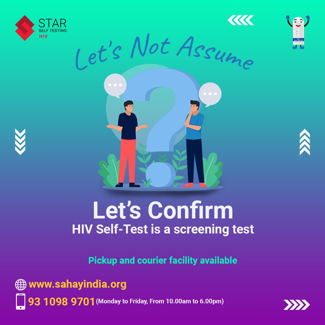 SelfHiv's tweet photo. HIV self-test provides opportunity to you to screen yourself for HIV on your own, ensuring privacy, and at a place and time as per your convenience.
Using HIV self-test kit is easy and simple. 
#hiv #hivawareness #hivtesting #hivtest #hivselftest #pharmacy #pharma https://t.co/3MhAw2NRhb