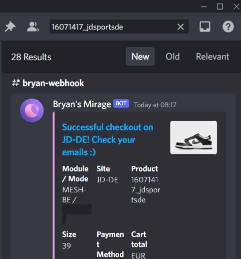 b_anonymous101's tweet photo. 30+ unlogged webhooks 🥲
A total of 55+ checkout
Anyways cooked again with 
@MirageBots🐐
@thesoleradar @mozfnf
@kasadabypass😌

Proxy: 
@WolvesProxy
@PrimedProx
@koch_vpn
@LEMONPROXY2020
@NoontideProxies https://t.co/UMsZgPZm3J