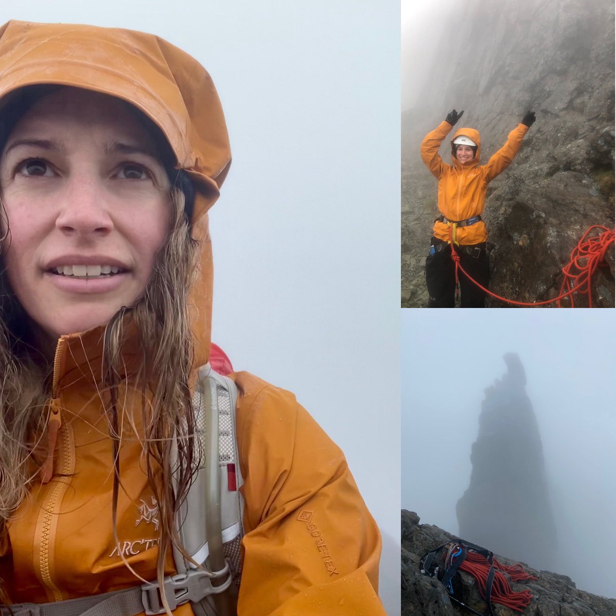 I bagged my 1st Munro and I have <a href="/MyPeakChallenge/">My Peak Challenge</a> and all the coaches to thank ! 

I believed, I reached and…I peaked !

Sgùrr Dearg + the In Pinn, Skye. 
Next time here: the whole Cuillin range traverse, but less 🌫💨 please !

<a href="/SamHeughan/">Sam Heughan</a> <a href="/CoachValbo/">John Valbonesi</a> @fitmooney @ehill76