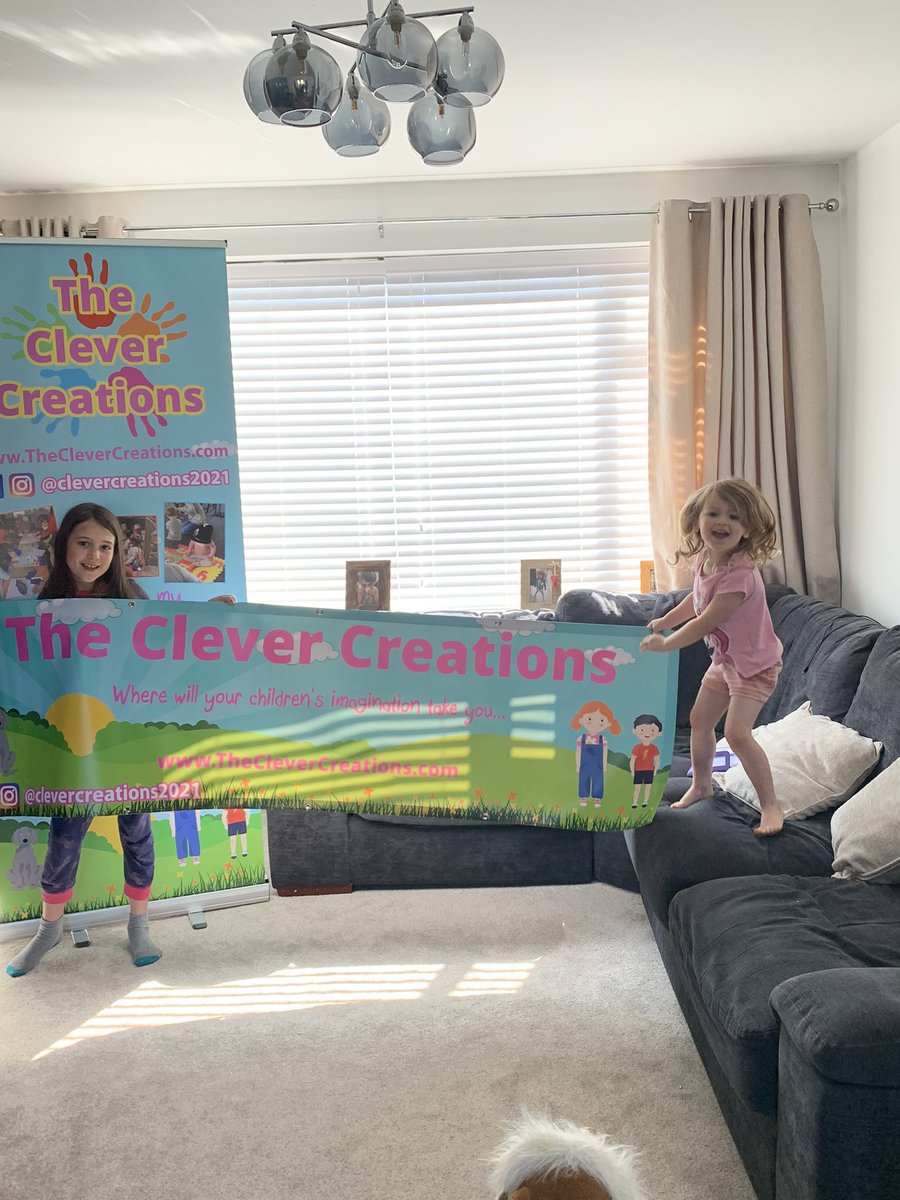 TheCleverCreat1's tweet image. I’m so bleeding excited! They’ve arrived. The kids (me) 🤣 couldn’t wait! Thank you @HFESigns if you need banners, these are your guys! 

#uksmallbiz #learningresources #kidslearningthroughplay #kidsactivities #mumboss #familybusiness #theclevercreations