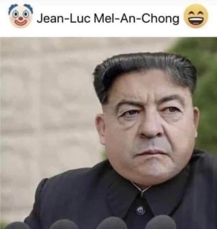 DANIELPHILIPPOT's tweet photo. Mélenchon veut nous faire renter dans un système nord-coréen mâtiné d'islamisme rampant : NON MERCI ! https://t.co/CjlH1dU42B