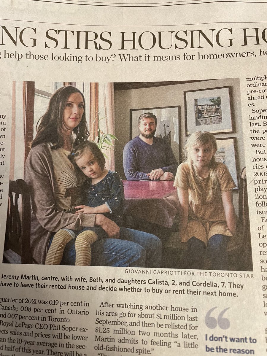 PMacDonaldJD's tweet photo. .⁦@JMartin_JD⁩ Probably your best long form tweet on housing in my paper this morning. https://t.co/qVRq9D8CYq
