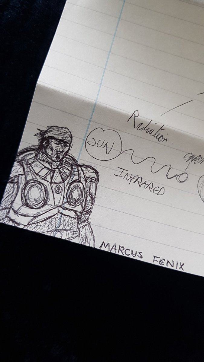 GoW_Nathan's tweet photo. Doodled this today and now Marcus controls radiation https://t.co/nszlA2Z9ju
