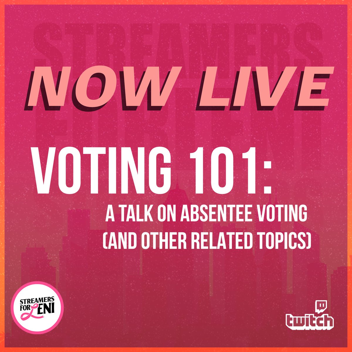 Streamers4Leni's tweet photo. Check out channels on our original tweet to watch the discussion live!!! https://t.co/qa1GMTxgha