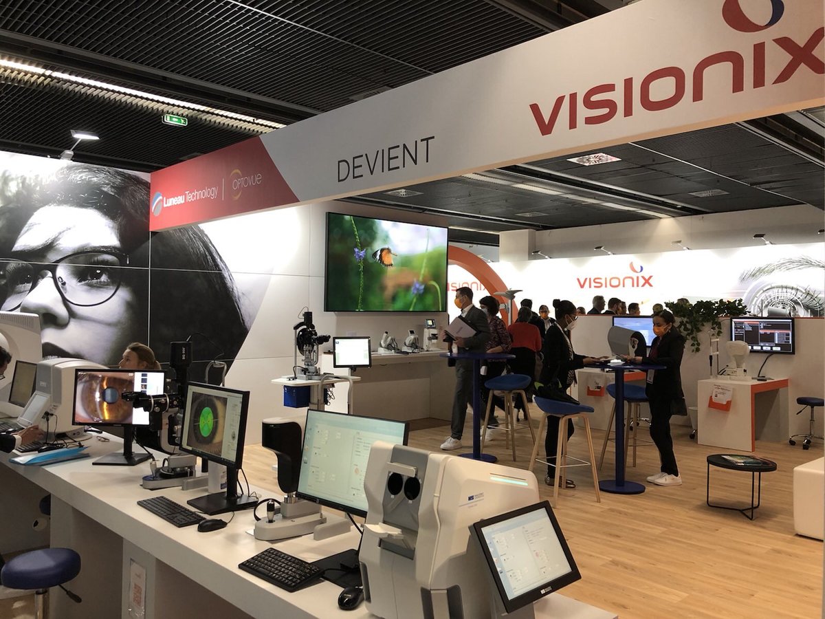 HS_Simulation's tweet image. Eyesi Slit Lamp on exhibition at SFO 2022 in Paris, booth of Visionix/Luneau!
#ophthalmology #optometry #SlitLamp #RetinaExamination #MedicalSimulation #MedicalTraining