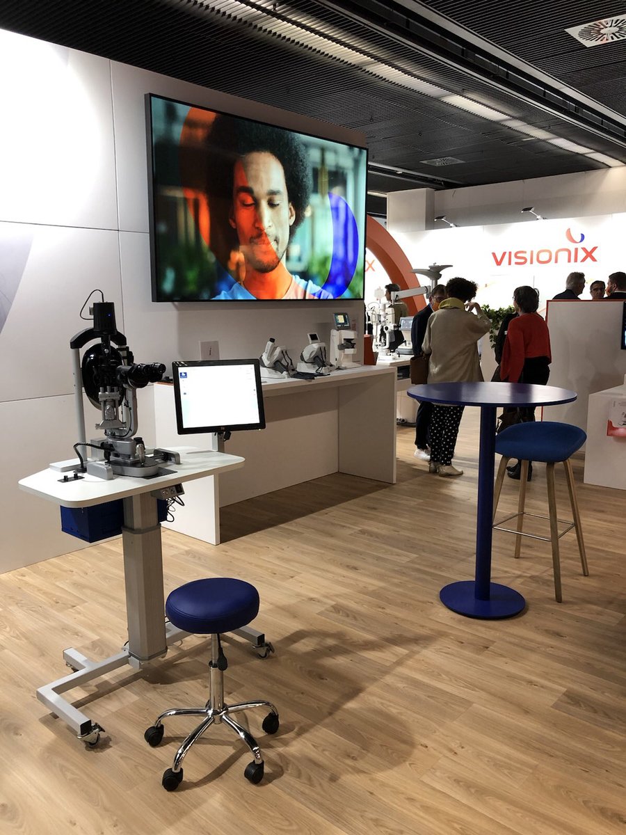 HS_Simulation's tweet image. Eyesi Slit Lamp on exhibition at SFO 2022 in Paris, booth of Visionix/Luneau!
#ophthalmology #optometry #SlitLamp #RetinaExamination #MedicalSimulation #MedicalTraining