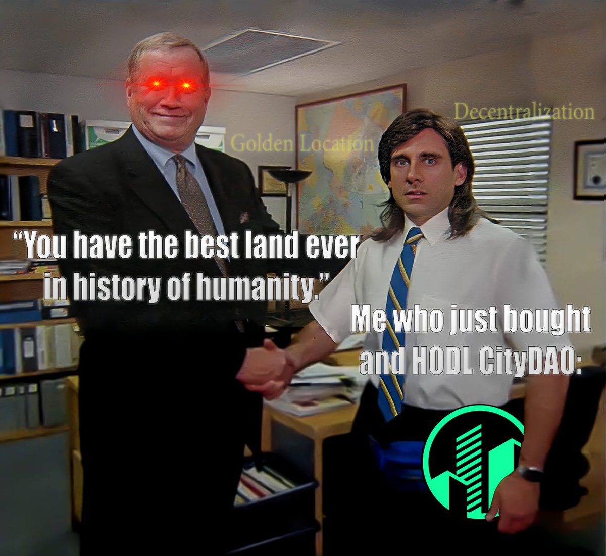umami_chicken's tweet photo. "The Best Land Ever in History of Humanity"
#CityDAO #CityDAOMemeContest2022
@Adisorn472  @DragonA95624587  @Solakung1 https://t.co/awmzdSKZWP