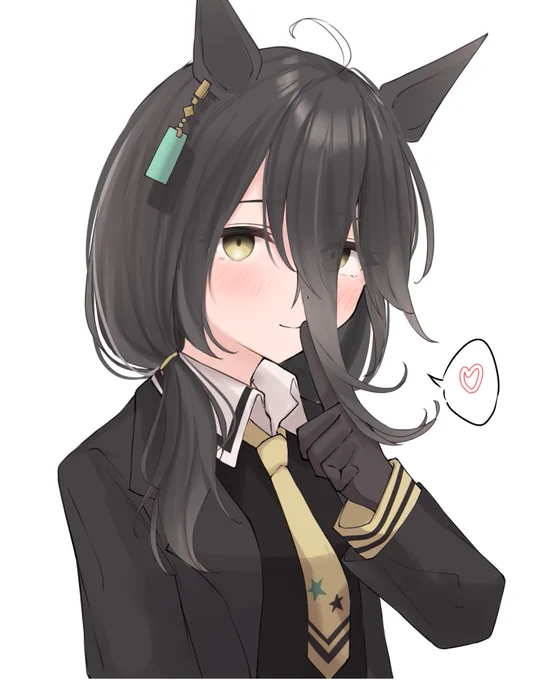 「秘密です……」
#ウマ娘 