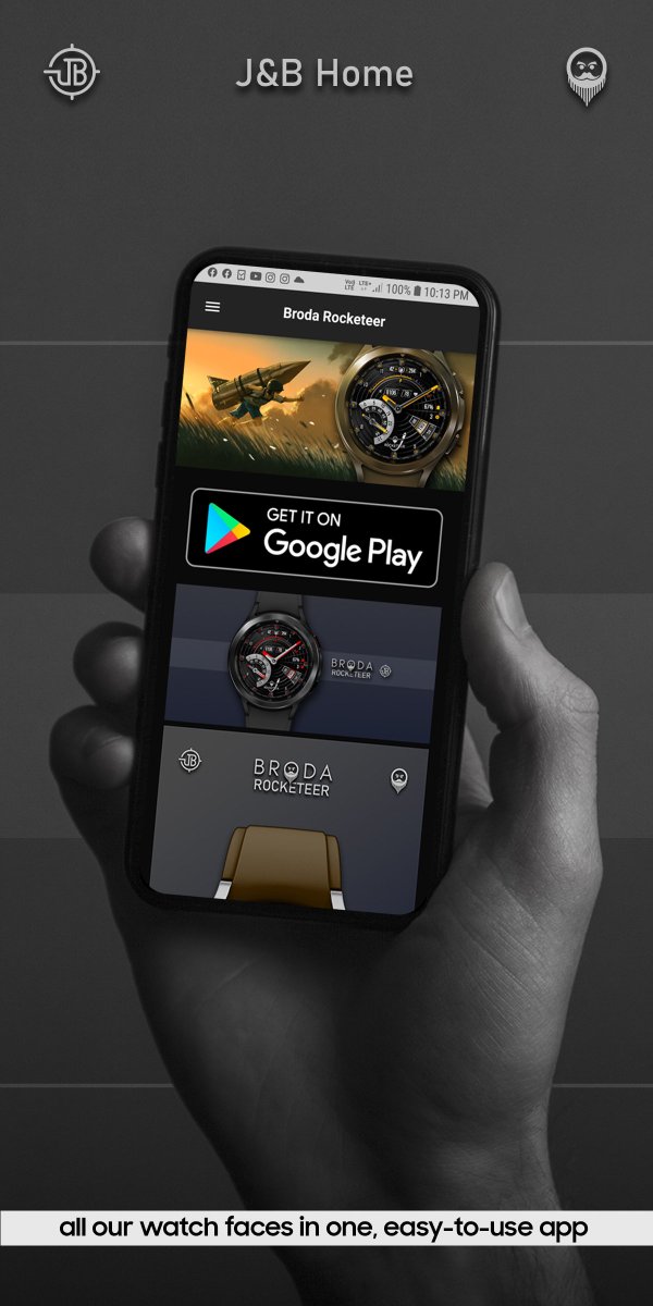 BrodaWatchFaces's tweet photo. Broda Sabotage #watchface is now available for #GalaxyWatch4 and #WearOS 🙂👍

#GooglePlay link https://t.co/VM7npwZk6X

please download using the web version of the store or download our J&amp;B Home app 😎
https://t.co/UYyoRBZo1y

#Samsung #GalaxyWatch #smartwatch https://t.co/xs5p2kl0EC