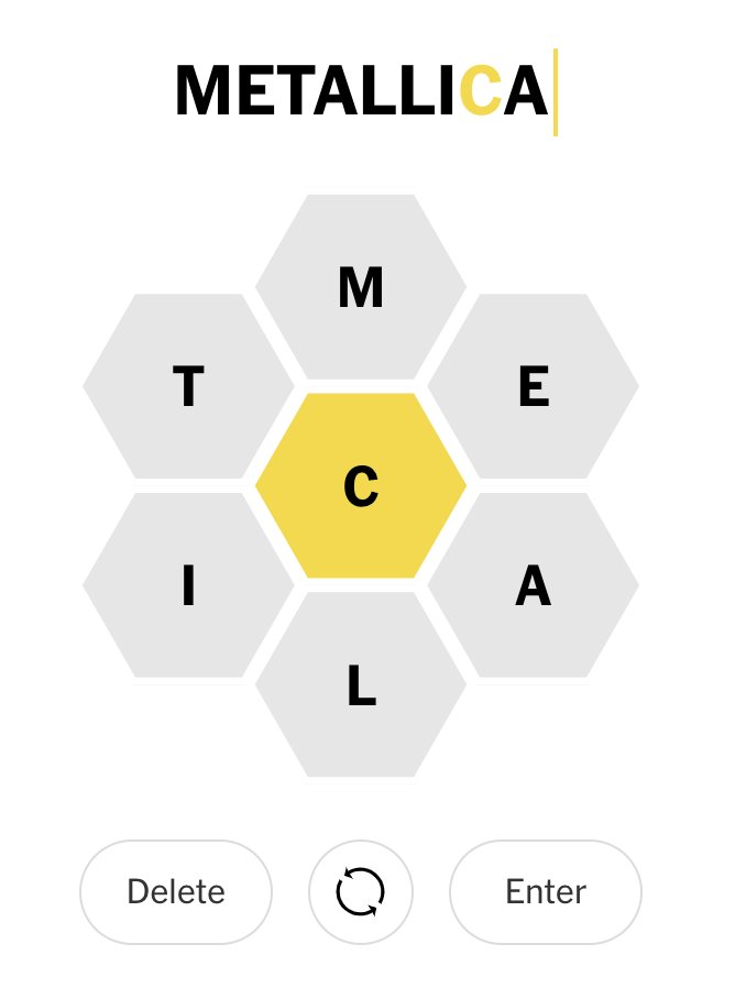 Here's a NYT Spelling Bee Panagram that I can get behind.