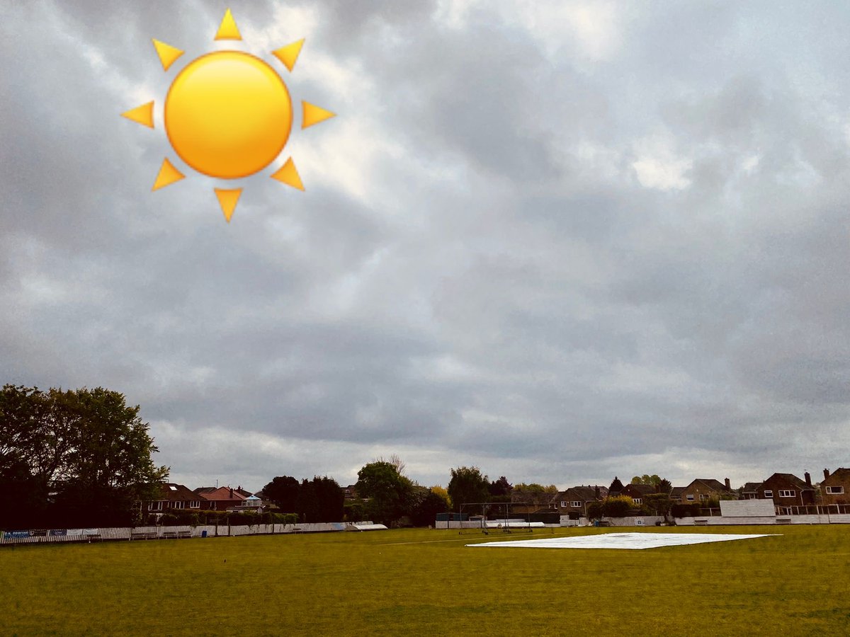 Finally some sunshine <a href="/Wrenthorpecc/">Wrenthorpe Cricket Club</a> 😉