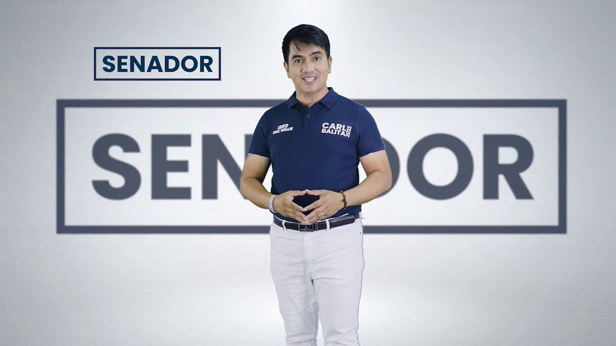 Friends, nilalapit ko po sa inyo si Dr. Carl Balita para Senador!

Dr. Carl Balita, Number 6 sa Senado!