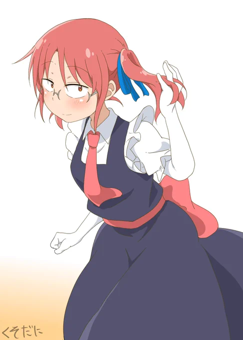 #maidragon 
#小林さんちのメイドラゴン 
トールとおそろい.... 